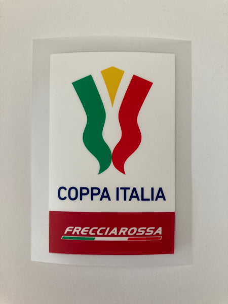 Parche Badge Coppa Italia Frecciarossa 2021 - 22 - 23 Player Issue versión jugador Stilscreen