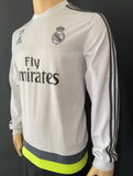 2015 - 2016 Adidas Real Madrid Player Issue Training Top Danilo Worn Size L