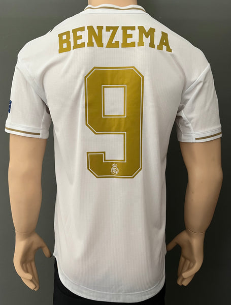 2019 2020 Real Madrid home shirt Benzema player issue authentic clima chill Mint condition size S