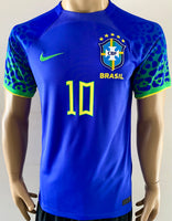 2022-23 Nike Brazil World Cup Away Shirt Neymar Jr Dri-Fit BNWT