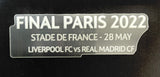Match detail Real Madrid Vs Liverpool final Paris 2022 Avery Dennison MDT