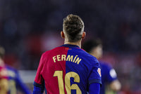 2024-2025 FC Barcelona Home kit Name Number set Fermin Player Issue La Liga