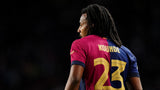 2024-2025 FC Barcelona Home kit Name Number set Kounde Player Issue Champions League