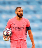2020-2021 Real Madrid Away Player Issue Benzema Champions League Size S