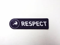 Respect parche morado (purpura) 2009-2011 Sporting iD