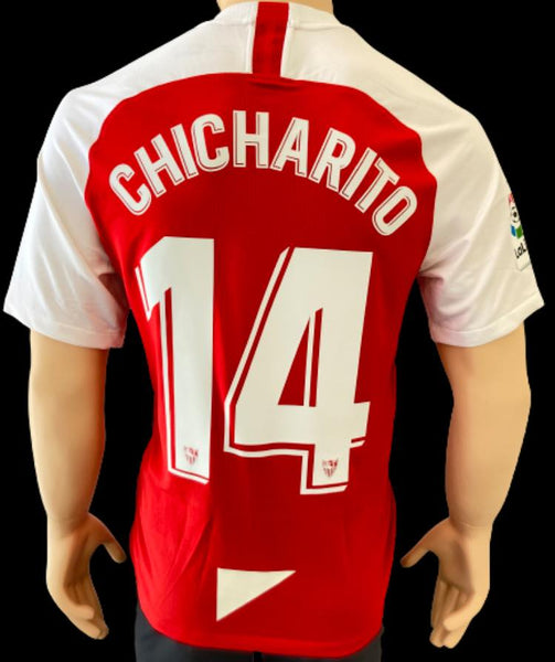Jersey Sevilla 2019-20 Visitante Chicharito La Liga