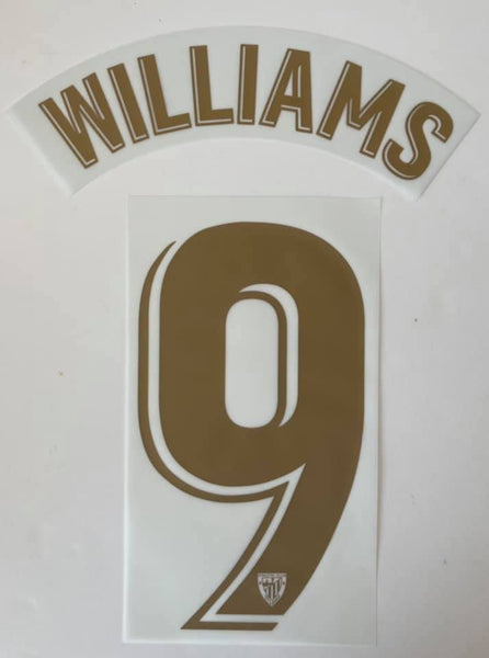 Nombre y número Athletic Bilbao 2020-21 Tercera Iñaki Williams