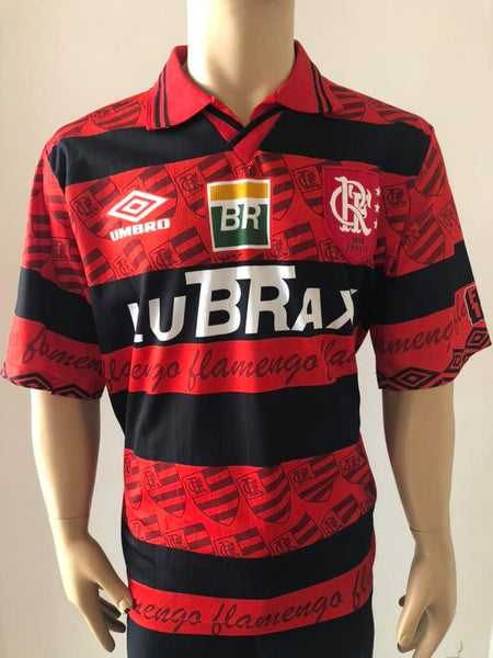 1995 1996 Flamengo Home Shirt Special Edition Centenary Pre Owned Size L