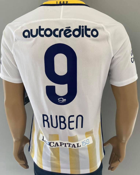 Jersey Rosario Central 2017-18 Visitante Rubén 9 Versión jugador