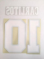 Nombre y número Carlitos 10 Boca Juniors 2021 local