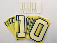 Nombre y número Carlitos 10 Boca Juniors 2021 local