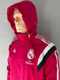 Chamarra impermeable Real Madrid 2014/15 utilería climaproof talla M
