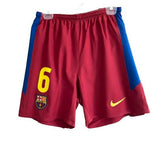 Shorts Barcelona 2010-11 Local Version jugador utileria Player issue kitroom