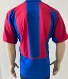 2002 2003 Barcelona Home Shirt La Liga Pre Owned Size L