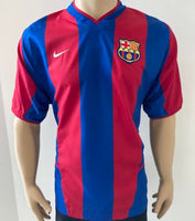2002-2003 FC Barcelona Home Shirt LFP Pre Owned Size L