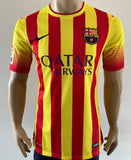 Jersey Barcelona 2013-14 Utileria kitroom Visitante/ Away Iniesta