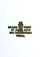 Set MDT y Parches Final Copa América 2019 Brasil vs Perú Utileria