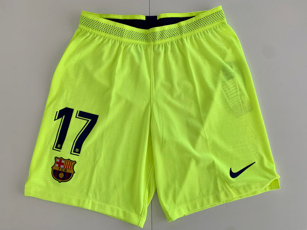 Short Nike FC Barcelona 2018-19 Jeison Murillo Visita Player Issue Kitroom