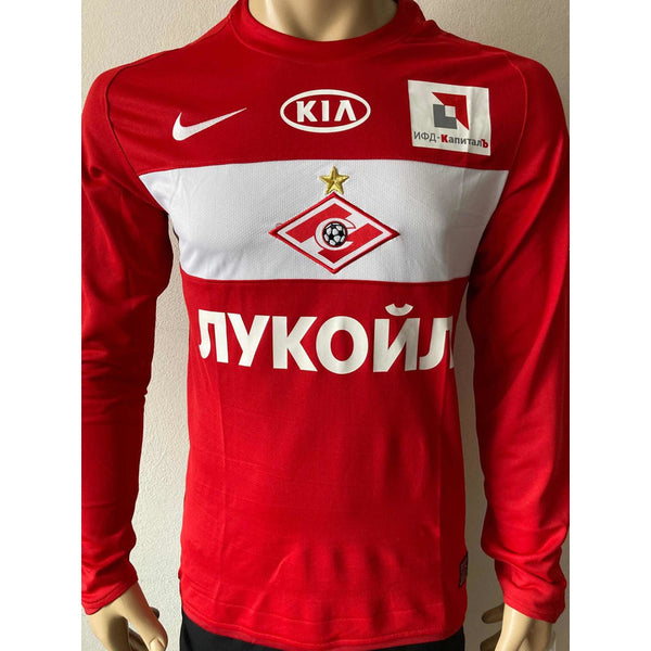 Nike Spartak Moscow 2011 Away Authentic Long Sleeves Jersey - FutFanatics