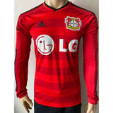 2015-2016 Bayer Leverkusen Long Sleeve Away Shirt BNWT Size XS