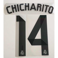 2014 - 2015 Real Madrid Set name Chicharito 14 Player Issue Sporting ID