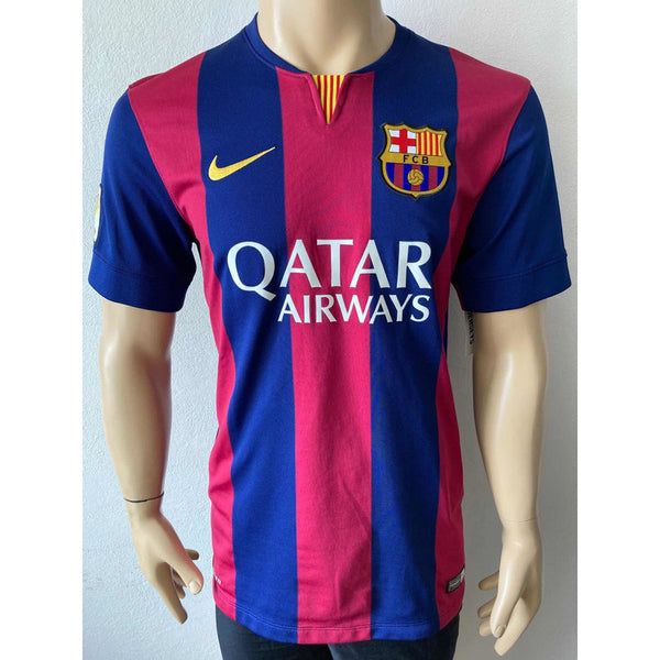 2014 - 2015 Barcelona FC Home shirt LFP Size M (used)