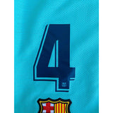 Short Nike FC Barcelona 2019-20 Tercero Iván Rakitic 4 La Liga Versión jugador de utilería Kitroom Player Issue