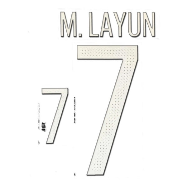 2016-2017 Mexico National Team Home Name Set and Number Miguel Layun America Cup DekoGraphics Adult Size