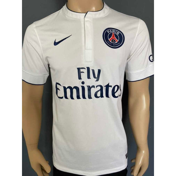 2014-2015 PSG Paris Saint-Germain Away Shirt Kitroom Player Issue Pre Owned Size S