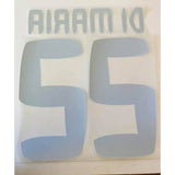 Name set Número “Di María 21” Real Madrid 2010-11 Para la camiseta de visita y tercera/for Away and third kit SportingiD