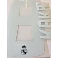 Name set Número “Kaká 8” Real Madrid 2010-11 Para la camiseta de visita y tercera/for Away and third kit SportingiD
