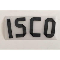 Name set “Isco 22” Real Madrid 2014-15  Para la camiseta de local/for home kit SportingiD