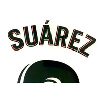 Name set Número Suárez 9 FC Barcelona 2018-19 For third kit/Para la tercera equipación SportingiD Fan