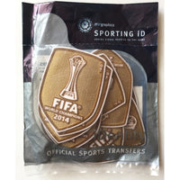 2014 wcc FIFA badge patch champions Real Madrid player issue sporting ID