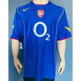 Jersey Arsenal 2004-05 Visita Vieira Utileria Original