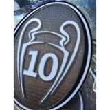 Parche Badge of Honor BOH10 UEFA Champions League 10 Copas Real Madrid Player Issue Sporting iD