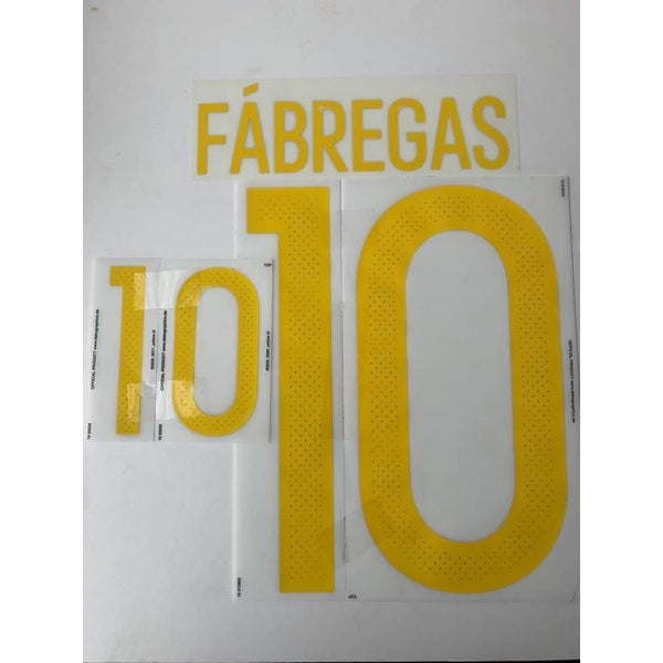 Numero Original Fabregas España Local Dekographics 2016-17