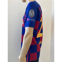 Jersey Barcelona 2019-20 Local Umtiti Version jugador utileria Champions League Player issue kitroom