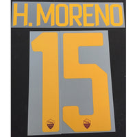 Héctor Moreno Roma Stilscreen No Sporting Pumas Dorsa Number