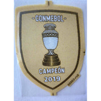 Parche Oficial Campeón CONMEBOL Copa América 2019 Selección de Brasil Player Issue Fiberlock