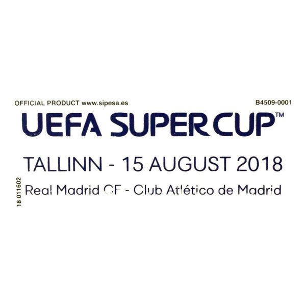 Mdt Match Súper Copa Europa 2018 Atlético De Madrid Sipesa