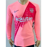 Jersey Nike FC Barcelona 2018-19 Tercera Version jugador Utileria Manga Larga Third kit Player issue kitroom Long sleeve