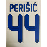Name Set Número “Perišić 44” Inter de Milán 2016-17 Para la camiseta de visita/for away kit