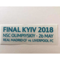 2018 MDT Kyiv Real Madrid Player Issue Kitroom Champions League Final