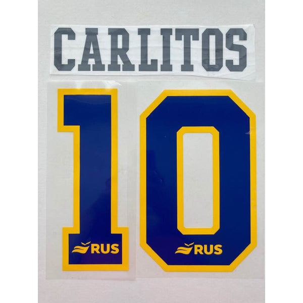 Numero Boca Juniors Visitante 2020 Carlitos Tevez Printcolor
