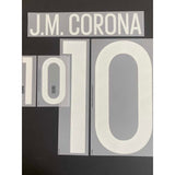 2016 2017 Mexico Name Set Kit Home J.M. CORONA 10 Copa América 2016 Dekographics