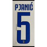 Name set Número “Pjanić 5”  Juventus 2017-18  Para la camiseta de visita/for away kit Dekographics