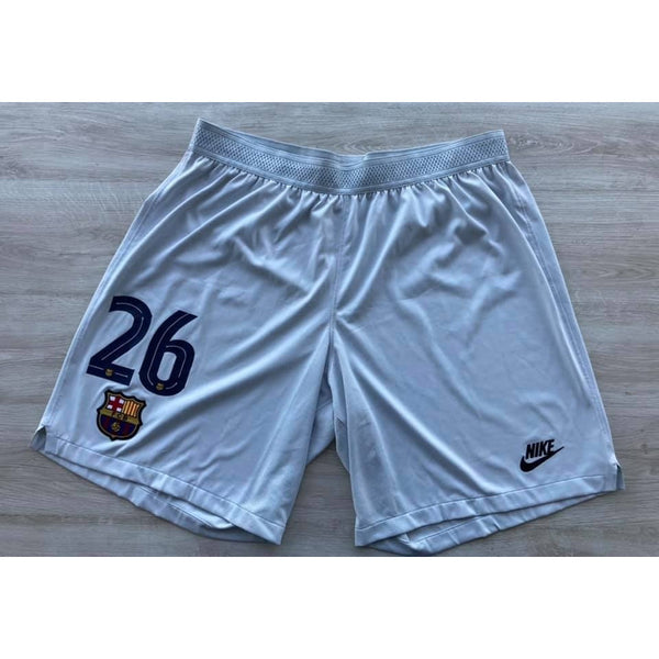 Shorts Nike FC Barcelona 2019-20 Portero Iñaki Peña Version jugador utileria Champions League Copa del Rey Player issue kitroom