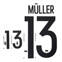 2016 2017 Germany Name Set Kit Home MULLER 13  EURO 2016 Dekographics