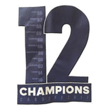 Numero Tipografia 12 Duodecima Champions Sporting Id Parches
